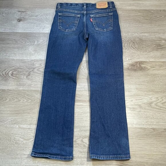 Levi's Girls Boot Cut Jeans Size 8 - Picture 4 of 12